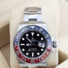 Załaduj obraz do przeglądarki galerii, Rolex GMT Master ref. 126710BLRO - Oyster Bracelet - Full Set