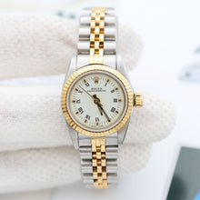 Load image into Gallery viewer, Rolex Oyster perpetual ref. 67193 White Roman dial Jubilee bracelet