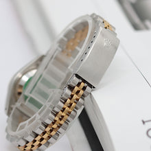 Bild in Galerie-Viewer laden, Rolex Datejust Lady Ref. 69173 Stahl/Gold - Jubiläumsarmband - Blue Degrade Diamonds Zifferblatt