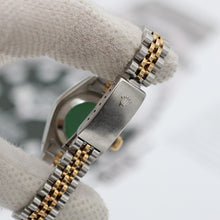 Bild in Galerie-Viewer laden, Rolex Datejust Lady Ref. 69173 Stahl/Gold - Jubiläumsarmband - Blue Degrade Diamonds Zifferblatt