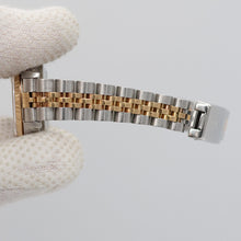 Bild in Galerie-Viewer laden, Rolex Datejust Lady Ref. 69173 Stahl/Gold - Jubiläumsarmband - Blue Degrade Diamonds Zifferblatt
