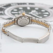 Load image into Gallery viewer, Rolex Datejust Lady ref. 69173 - Black Diamonds Dial - Jubilee Bracelet - Full Set