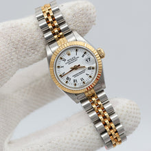 Load image into Gallery viewer, Rolex Datejust Lady ref. 69173 Steel/Gold - White Roman Dial - Full Set