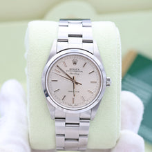 Załaduj obraz do przeglądarki galerii, Rolex Air-King ref. 14000M Silver Dial - Full Set
