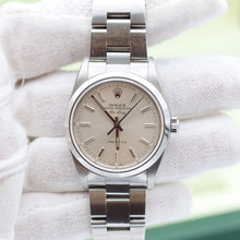 Załaduj obraz do przeglądarki galerii, Rolex Air-King ref. 14000M Silver Dial - Full Set