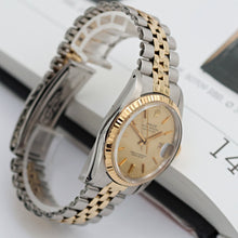 Load image into Gallery viewer, Rolex Datejust ref. 16013 Champagne Linen Dial - Jubilee Bracelet