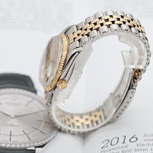 Load image into Gallery viewer, Rolex Datejust ref. 16013 Champagne Linen Dial - Jubilee Bracelet