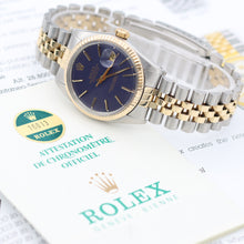 Load image into Gallery viewer, Rolex Datejust ref. 16013 - Blue Dial - Jubilee - Full Set