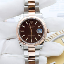 Charger l'image dans la galerie, Rolex Datejust ref. 126301 Chocolate Dial Oyster bracelet - Full Set