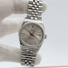 Indlæs billede til gallerivisning Rolex Datejust 36 ref. 16220 Silver Dial - Jubilee Bracelet