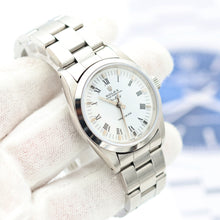 Bild in Galerie-Viewer laden, Rolex Air King Ref. 14000 - Weißes Römisch -Zifferblatt - Vollessatz