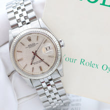Bild in Galerie-Viewer laden, Rolex Datejust 36 ref. 1601 - Linen Dial (V IV) - Full Set