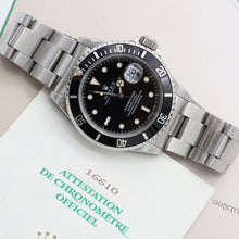 Indlæs billede til gallerivisning Rolex Submariner Date ref. 16610 "Swiss - T 25" - Oyster bracelet - Full Set