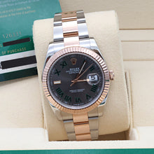 Load image into Gallery viewer, Rolex Datejust ref. 126331 Wimbledon dial - Oyster bracelet - Full Set