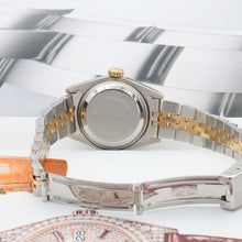 Indlæs billede til gallerivisning Rolex Datejust Lady ref. 69173 Steel/Gold - Champagne Circle Dial - Full Set