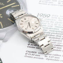Załaduj obraz do przeglądarki galerii, Rolex Precision Date ref. 6694 - Silver Dial - Oyster bracelet (III)