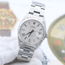Załaduj obraz do przeglądarki galerii, Rolex Precision Date ref. 6694 - Silver Dial - Oyster bracelet (III)