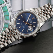 Load image into Gallery viewer, Rolex Datejust ref. 126200 Blue Dial Jubilee bracelet - Full Set