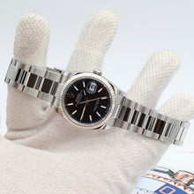 Load image into Gallery viewer, Rolex Datejust ref. 126234 Black Dial Oyster bracelet - Full Set