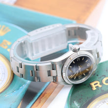 Załaduj obraz do przeglądarki galerii, Rolex Lady Oyster Perpetual 76030 - Black 3-6-9 Dial - Oyster Bracelet