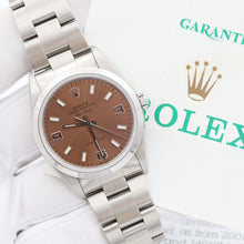 Bild in Galerie-Viewer laden, ON SALE: Rolex Airking ref. 14000 - Salmon Dial 3-6-9 - Full Set