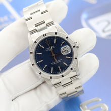 Charger l'image dans la galerie, ON SALE: Rolex Oyster Perpetual Date ref. 15210 - Blue Dial - Full Set