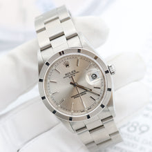 Załaduj obraz do przeglądarki galerii, Rolex Date ref. 15210 - Silver Dial - Full Set