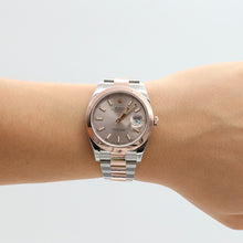 Load image into Gallery viewer, Rolex Datejust ref. 126301 Sundust Dial Oyster bracelet - Full Set