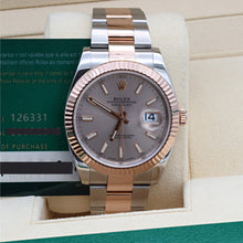 Indlæs billede til gallerivisning Rolex Datejust ref. 126331 Sundust Dial - Full set