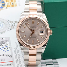 Indlæs billede til gallerivisning Rolex Datejust ref. 126331 Sundust Dial - Full set