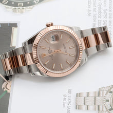 Indlæs billede til gallerivisning Rolex Datejust ref. 126331 Sundust Dial - Full set