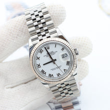 Załaduj obraz do przeglądarki galerii, Rolex Datejust ref. 126234 White Roman Dial Jubilee bracelet - Full Set