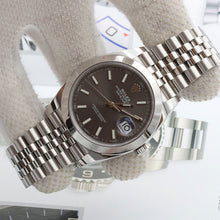 Załaduj obraz do przeglądarki galerii, Rolex Datejust ref. 126300 Slate Gray Dial Jubilee bracelet - Full Set