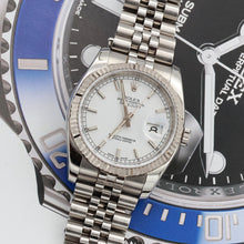 Carica l'immagine nel visualizzatore di Gallery, Rolex Datejust ref. 116234 White Dial - Jubilee - Full Set