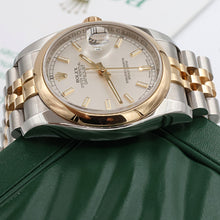 Lataa kuva Galleria-katseluun, Rolex Datejust ref. 116203 Silver Dial Jubilee - Full Set