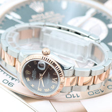 Załaduj obraz do przeglądarki galerii, Rolex Datejust 31 ref. 278271 - Chocolate Diamond Roman Dial - Oyster Bracelet Full Set
