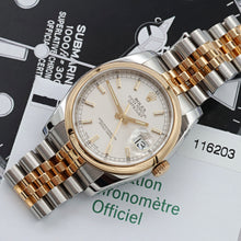 Lataa kuva Galleria-katseluun, Rolex Datejust ref. 116203 Silver Dial Jubilee - Full Set