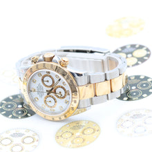 Załaduj obraz do przeglądarki galerii, Rolex Daytona 116523 - White Diamonds Dial - Full Set