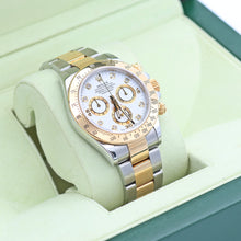 Załaduj obraz do przeglądarki galerii, Rolex Daytona 116523 - White Diamonds Dial - Full Set