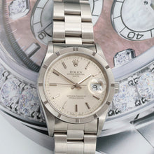 Lataa kuva Galleria-katseluun, Rolex Date ref. 15210 - Silver Dial - Oyster Bracelet