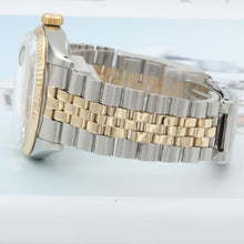 Carica l'immagine nel visualizzatore di Gallery, Rolex Datejust ref. 16013 -Steel/Gold - White Roman Dial