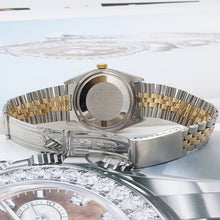 Carica l'immagine nel visualizzatore di Gallery, Rolex Datejust ref. 16013 -Steel/Gold - White Roman Dial