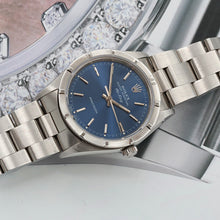 Carica l'immagine nel visualizzatore di Gallery, Rolex Air-King ref. 14010 Blue dial - Full Set