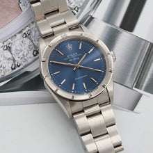 Carica l'immagine nel visualizzatore di Gallery, Rolex Air-King ref. 14010 Blue dial - Full Set