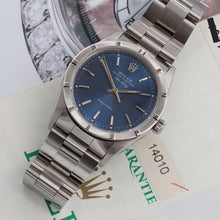 Carica l'immagine nel visualizzatore di Gallery, Rolex Air-King ref. 14010 Blue dial - Full Set
