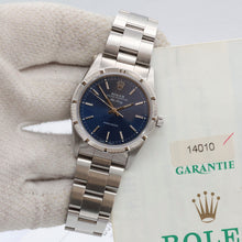 Carica l'immagine nel visualizzatore di Gallery, Rolex Air-King ref. 14010 Blue dial - Full Set