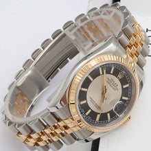 Carica l'immagine nel visualizzatore di Gallery, Rolex Datejust ref. 116233 Silver "Tuxedo" Dial - Jubilee