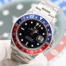 Cargar imagen en el visor de la galería, Rolex GMT-Master ref. 16700 - Pepsi Bezel - Full Set