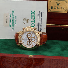 Indlæs billede til gallerivisning Rolex Daytona ref. 16518 - White Dial - Full Set