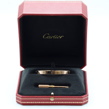 Załaduj obraz do przeglądarki galerii, Cartier Love Bracelet 750PG - 16 - with Box and Certificate + Screwdriver